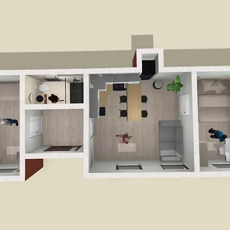 Appartement Modernes 3-zimmer-apartment *